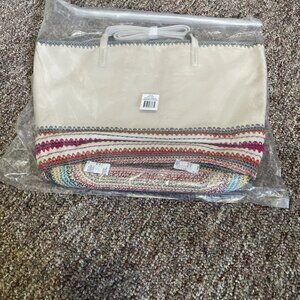 The Sak Faye Large Gen Tote In Stone - NWT